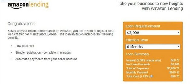 HOW TO SELL ON AMAZON - Amazon Lending Offer