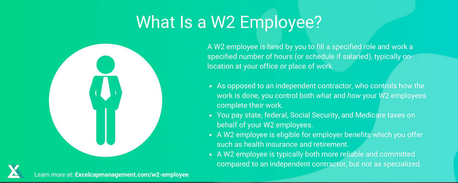 EXCELCAPITAL - W2 Employee