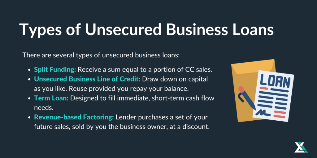 types of unsecured business loans